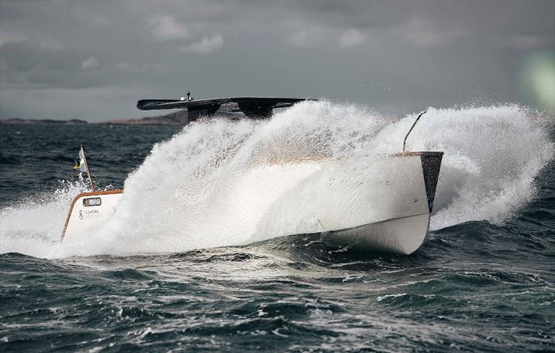 Eelex 8000 photo copyright X Shore taken at  and featuring the Power boat class