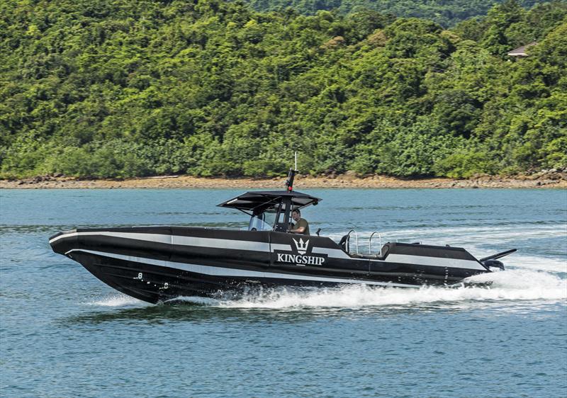 Delta Express Service. Aberdeen (HK) to Hei Ling Chau in 15 minutes photo copyright Guy Nowell taken at  and featuring the Power boat class