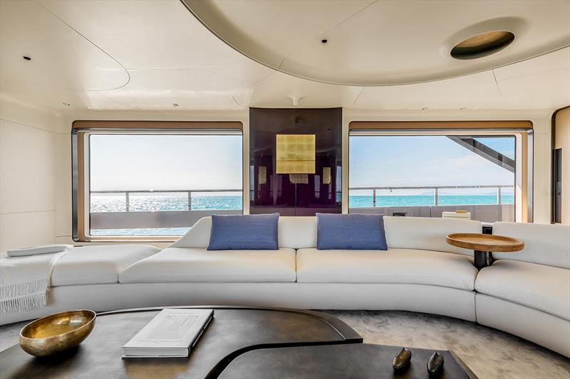 Azimut Grande Trideck Main Salon - photo © Azimut Yachts