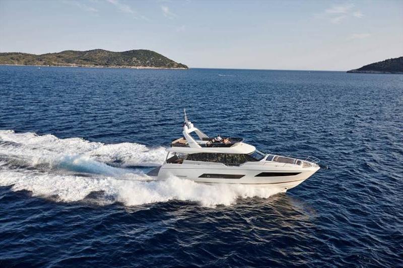 Prestige 680 photo copyright Prestige Yachts taken at  and featuring the Power boat class
