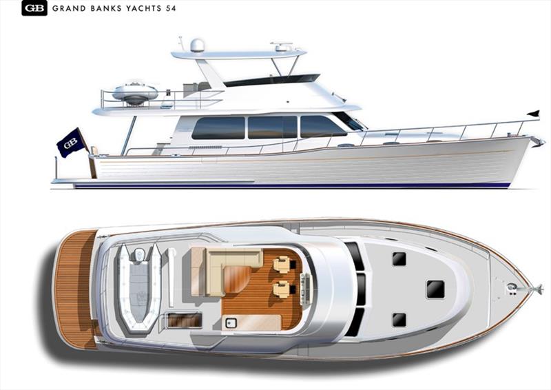 Grand Banks 54 - photo © Grand Banks Yachts