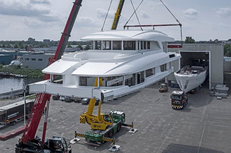Moonen YN201 - Joing Hull and superstructure photo copyright Moonen Yachts taken at  and featuring the Power boat class
