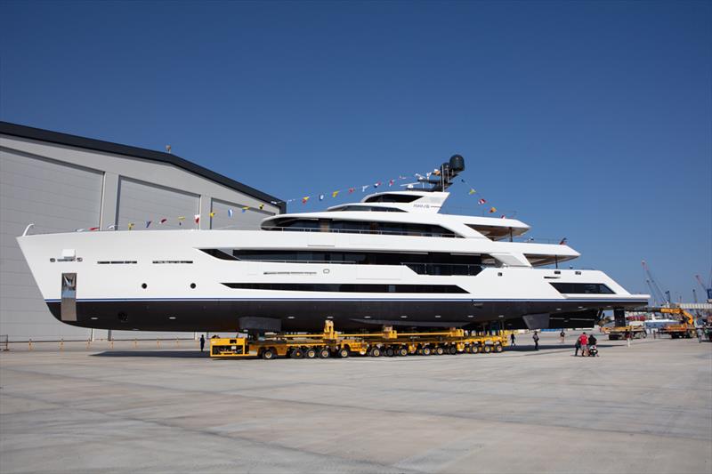 55-metre Al Waab II  photo copyright Alia Yachts taken at  and featuring the Power boat class