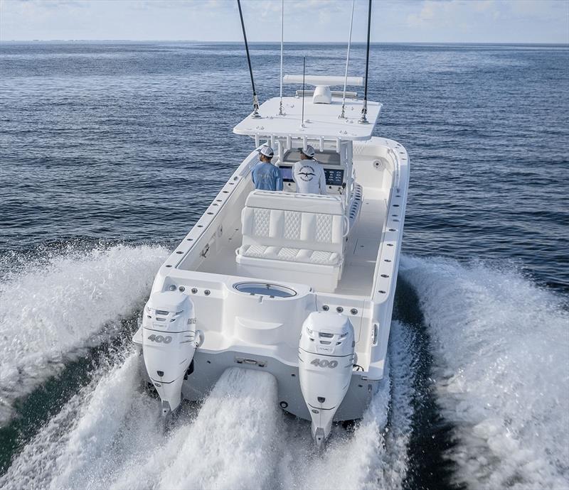 Invincible 33' Cat running - photo © Invincible Boats