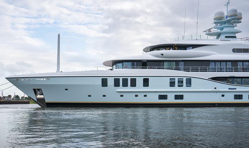 Amels 242 Project Shadow - photo © Amels/Damen Yachting