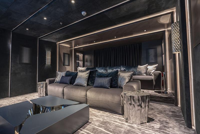 Bilgin 263 Tatiana - Cinema Room photo copyright Bilgin Yachts taken at  and featuring the Power boat class
