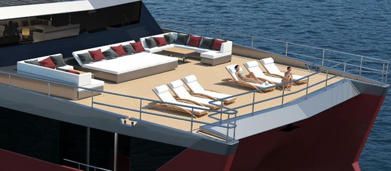 Sundeck photo copyright Ultimate Catamarans taken at  and featuring the Power boat class