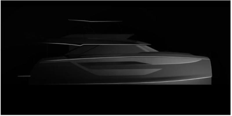 Prestige unveils its power catamaran M-Line photo copyright Groupe Beneteau taken at  and featuring the Power boat class
