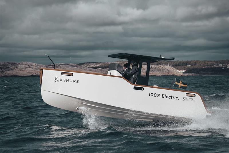 Eelex 8000 photo copyright X Shore taken at  and featuring the Power boat class