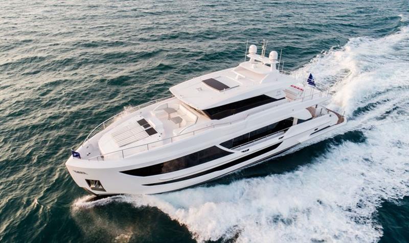 Horizon FD87 photo copyright Horizon Yachts taken at  and featuring the Power boat class
