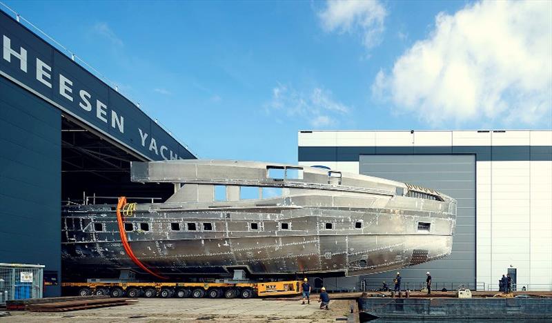 Project SkyFall photo copyright Heesen Yachts taken at  and featuring the Power boat class