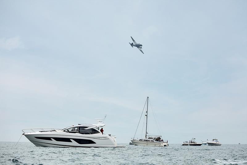 Sunseeker Parade at Bournemouth Air Festival - photo © Sunseeker International