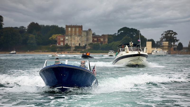 Sunseeker Parade at Bournemouth Air Festival photo copyright Sunseeker International taken at  and featuring the Power boat class