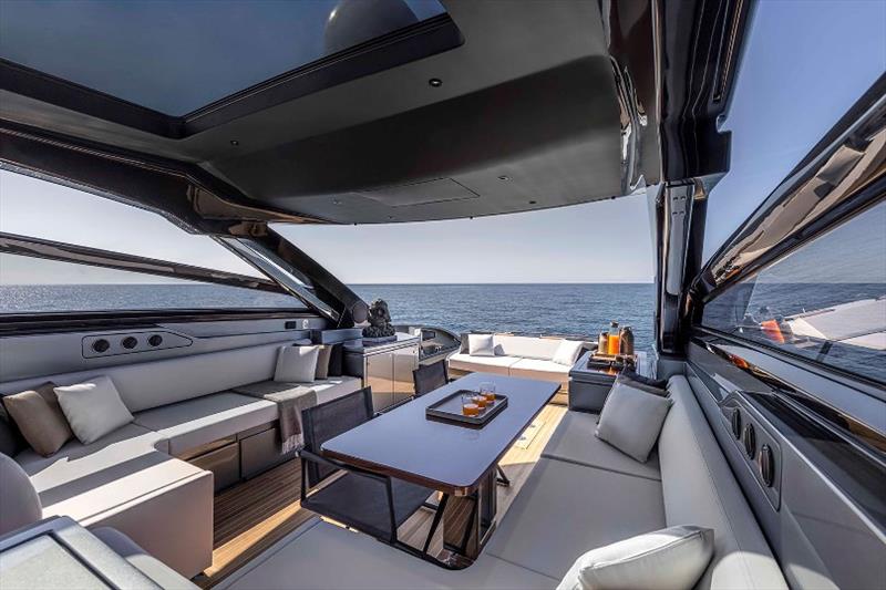 Riva 68' Diable main deck photo copyright Alberto Cocchi taken at  and featuring the Power boat class
