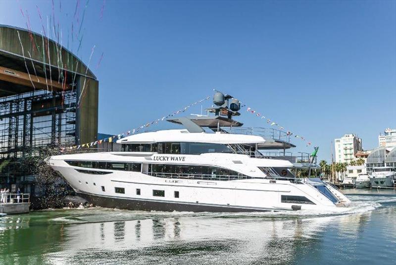 Benetti MY Lucky Wave launch Diamond photo copyright Benetti Yachts taken at  and featuring the Power boat class