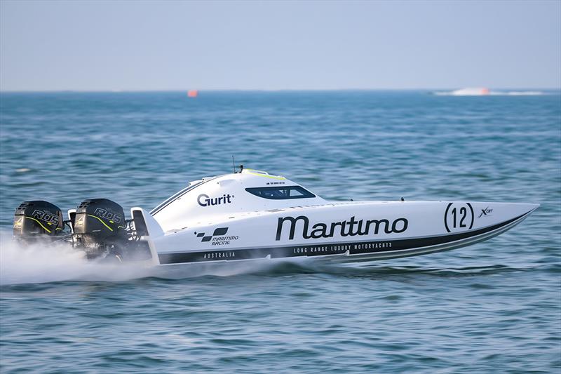 ustralia's Tom Barry-Cotter and Norway's Pal Virik Nilsen will race in new and upgraded Maritimo R30 XCAT photo copyright Maritimo taken at  and featuring the Power boat class