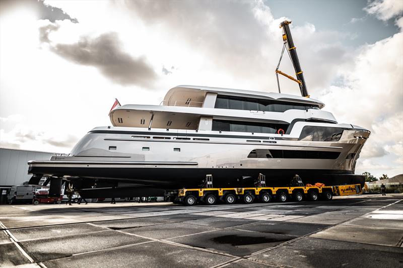 34m Van der Valk yacht Lady Lene launched photo copyright Van der Valk Shipyard taken at  and featuring the Power boat class