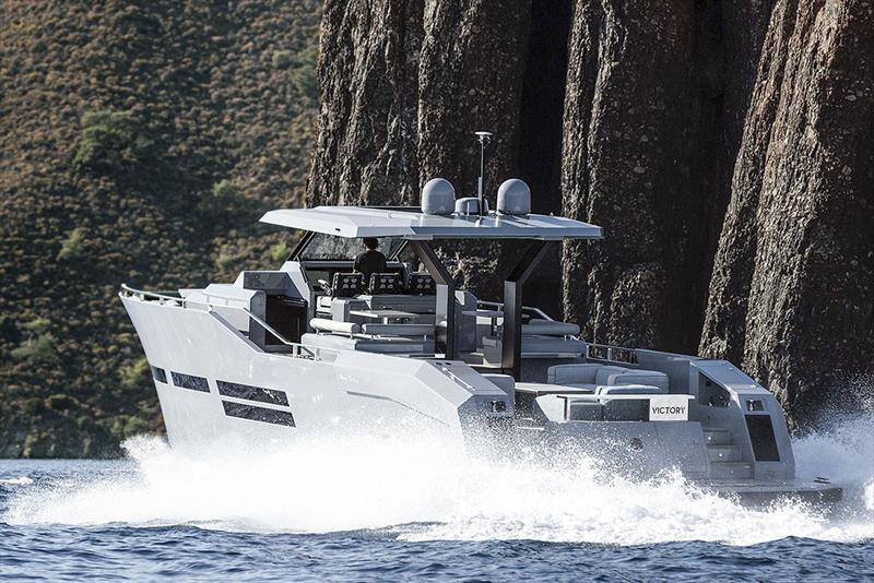 Mazu 62 photo copyright Mazu Yachts taken at  and featuring the Power boat class