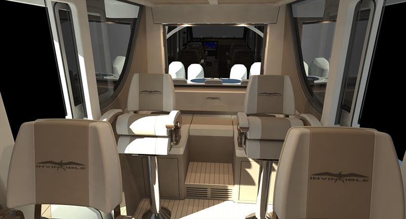 Invincible 46' Pilothouse - photo © Invincible Boats