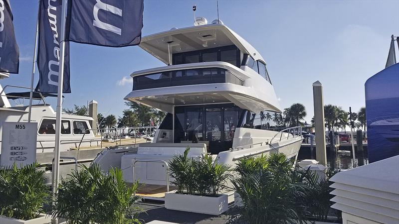 Maritimo M55 was a showstopper at FLIBS photo copyright Maritimo taken at  and featuring the Power boat class