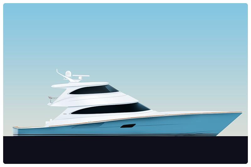 Viking 90 - photo © Viking Yachts