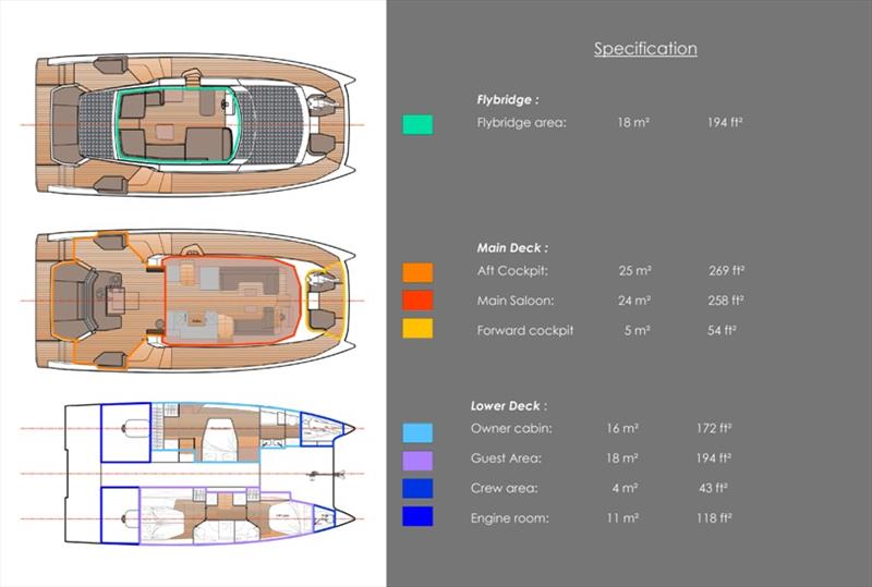 Whisper 50 photo copyright Whisper Yachts taken at  and featuring the Power boat class