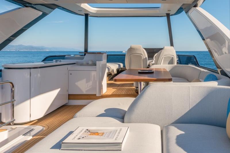 Azimut 68 Fly Deck - photo © Azimut Yachts