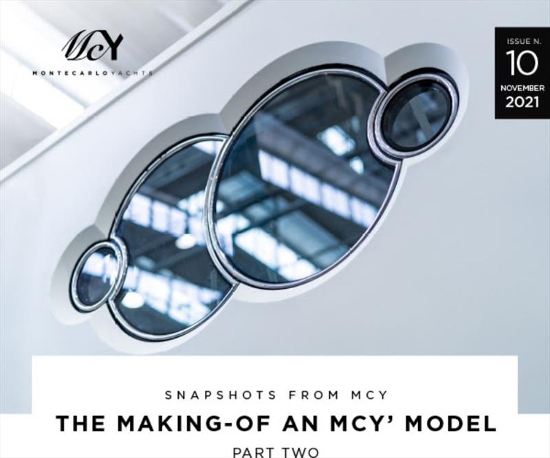 Snapshots from MCY - The making of an MCY model photo copyright Monte Carlo Yachts taken at  and featuring the Power boat class
