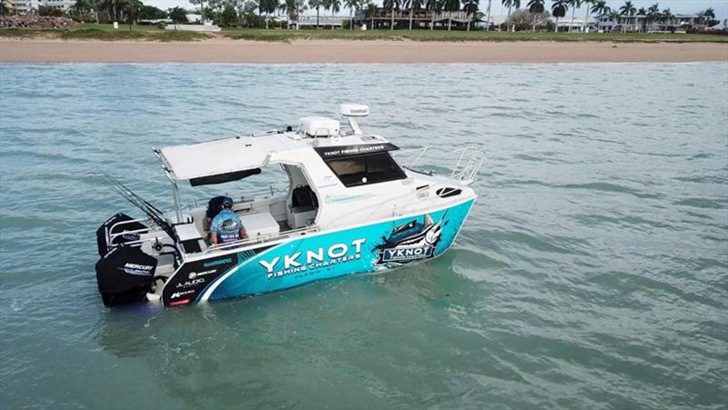 Y Knot Charters Mercury Testimonial photo copyright Mercury Marine taken at  and featuring the Power boat class