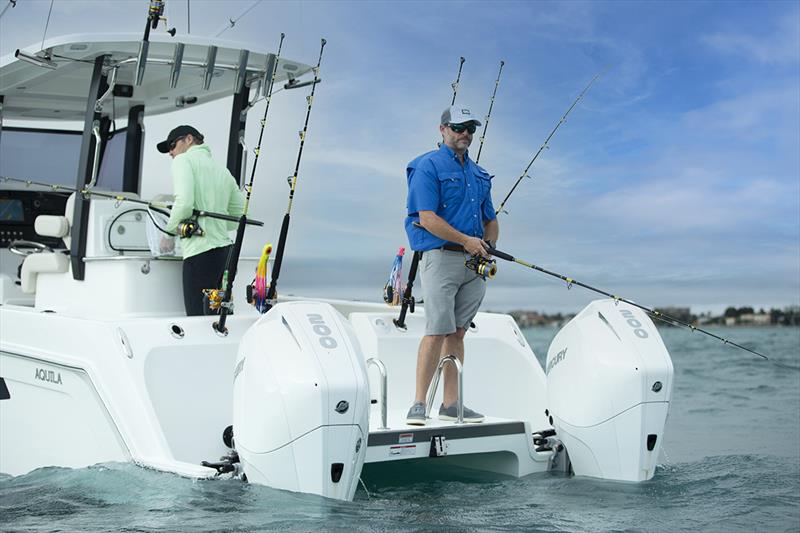 Aquila 28 Molokai Power Catamaran - photo © MarineMax