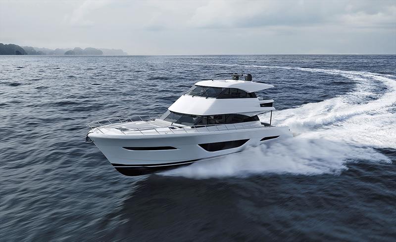 Maritimo M75 underway - photo © Maritimo