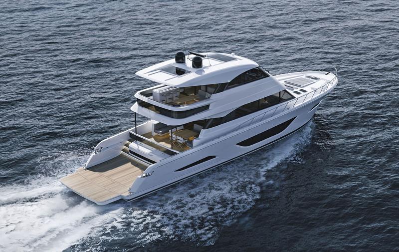 Maritimo M75 - Three decks of entertainment - photo © Maritimo