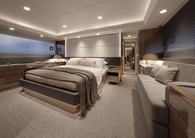 Maritimo M75 - Master Stateroom - photo © Maritimo