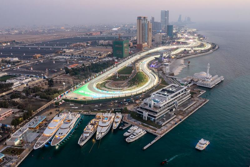 Jedday Yacht Club marina photo copyright JYC taken at Jeddah Yacht Club and featuring the Power boat class