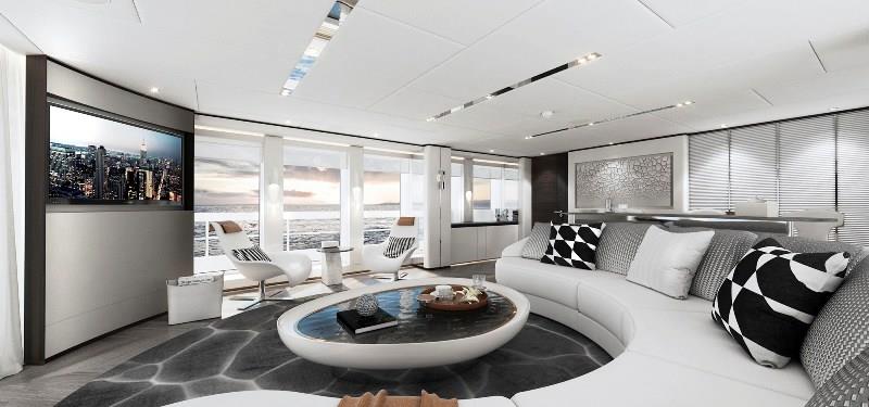 YN 20350, Project Jade - Skylounge - photo © Heesen Yachts