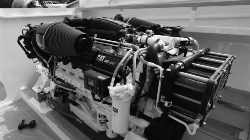 Your 2025 mhp engine is ready to order photo copyright Caterpillar Marine taken at  and featuring the Power boat class