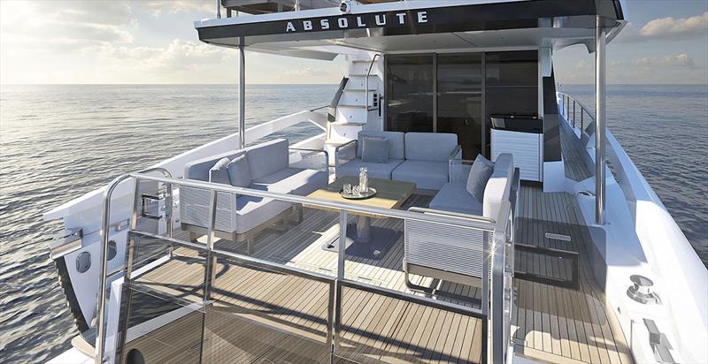 Absolute 56Fly photo copyright Absolute Yachts taken at  and featuring the Power boat class