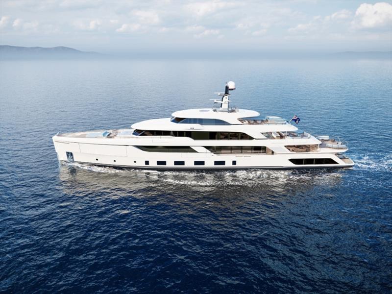 60m superyacht Vripack - photo © Alia Yachts