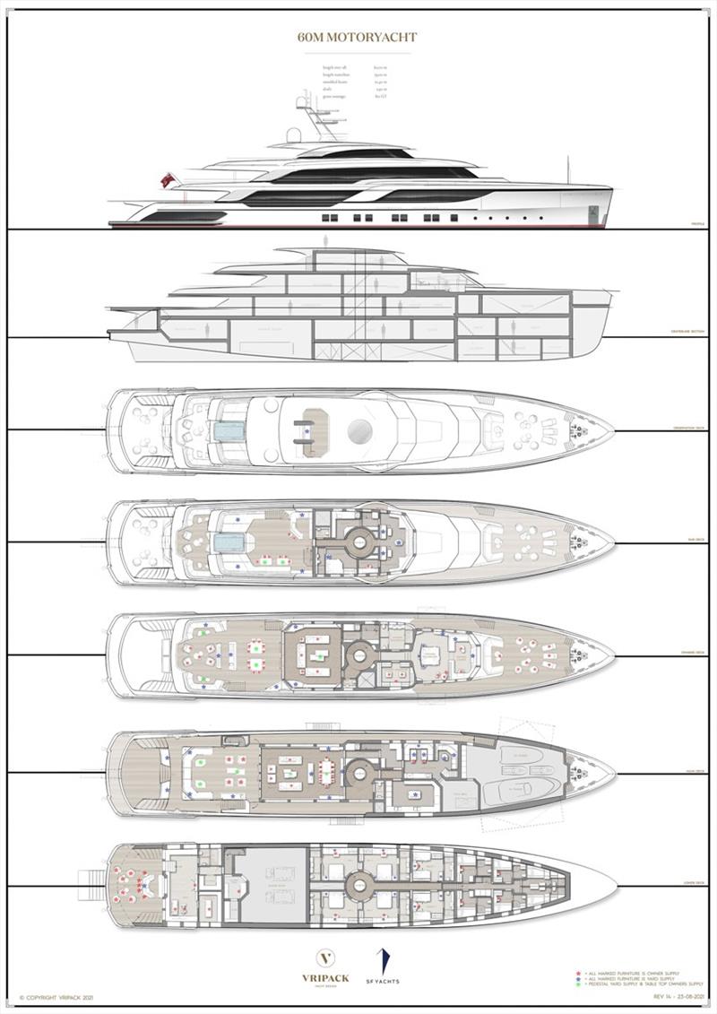 60m superyacht Vripack - GA - photo © Alia Yachts