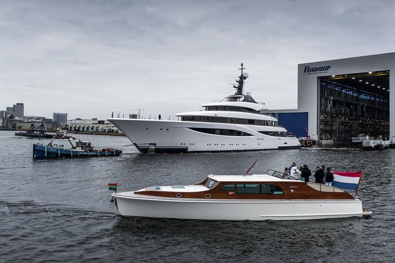 Amsterdam juiced up by new 71-metre Feadship