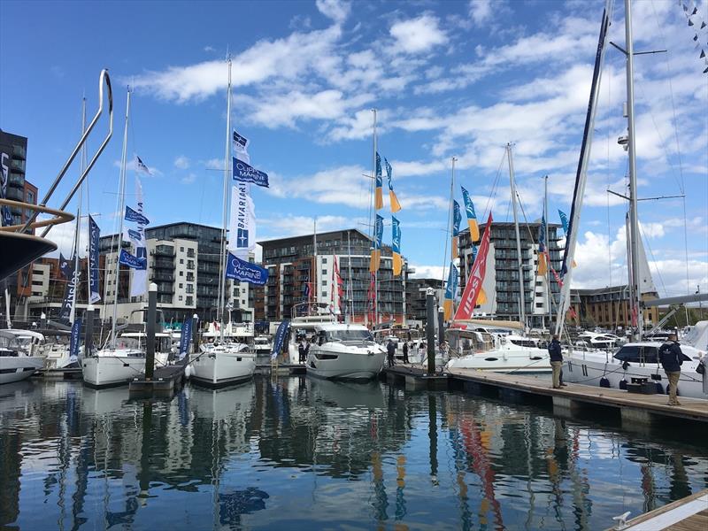 South Coast Boat Show at Ocean Village Marina photo copyright MDL Marinas Group taken at  and featuring the Power boat class