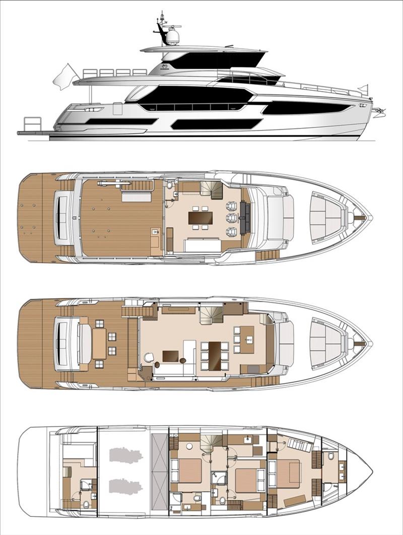 FD75 Skyline - photo © Horizon Yachts