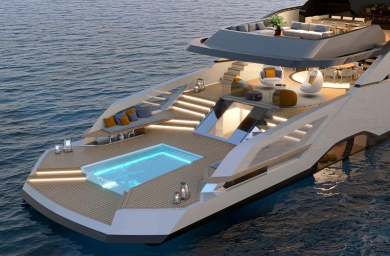 55m superyacht T55 Sportiva - photo © Tankoa Yachts