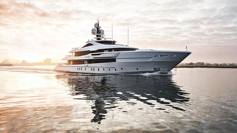 MY Lusine, YN 19360 - photo © Heesen Yachts