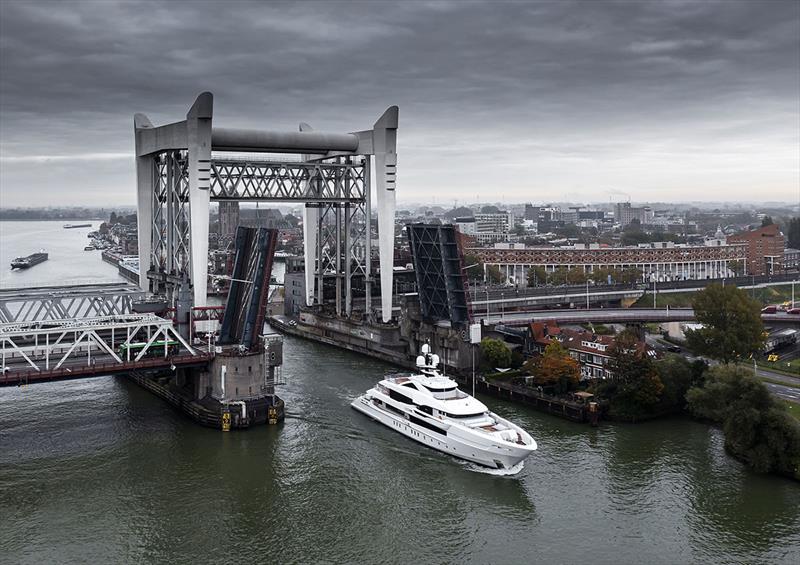 MY Lusine, YN 19360 - photo © Heesen Yachts