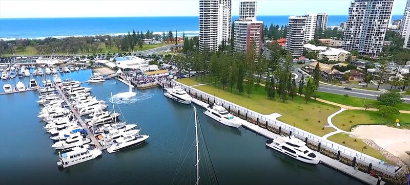 Southport Yacht Club's megayacht berth official opening - photo © Southport Yacht Club