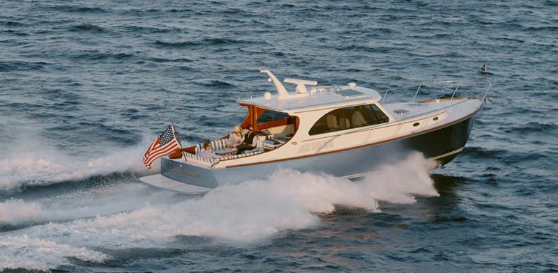 Talaria 43 photo copyright Hinckley Yachts taken at  and featuring the Power boat class