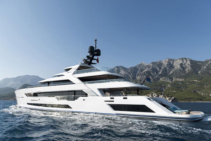 55m Al Waab photo copyright Alia Yachts / Pozitif Studio taken at  and featuring the Power boat class