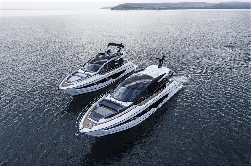 65 Sport Yacht and Predator 65 - photo © Sunseeker International