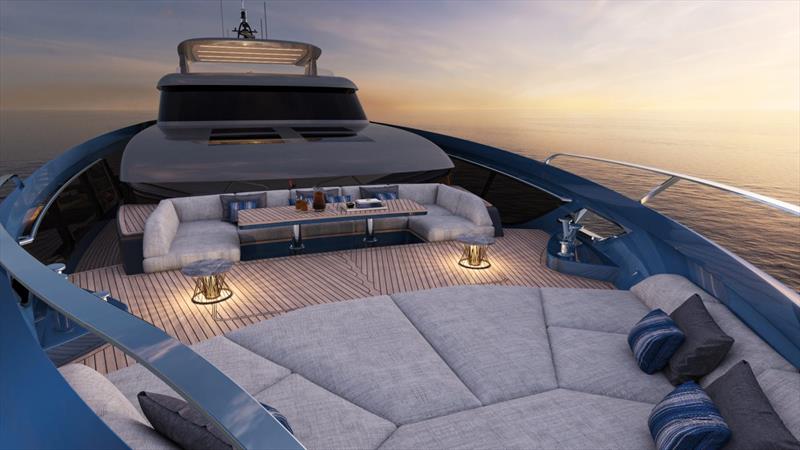 33-metre Blue Jeans - photo © Van der Valk Shipyard